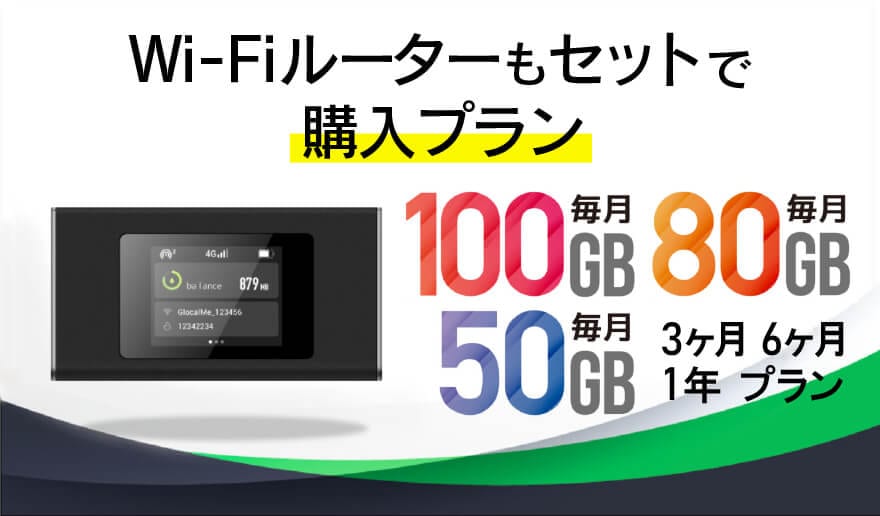 毎月50GB６か月プラン